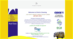 Desktop Screenshot of chickscleaning.com